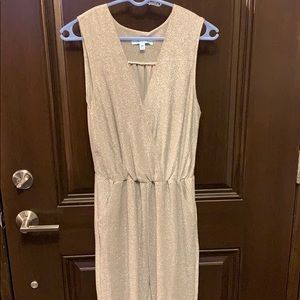 Gold sparkly jumpsuit